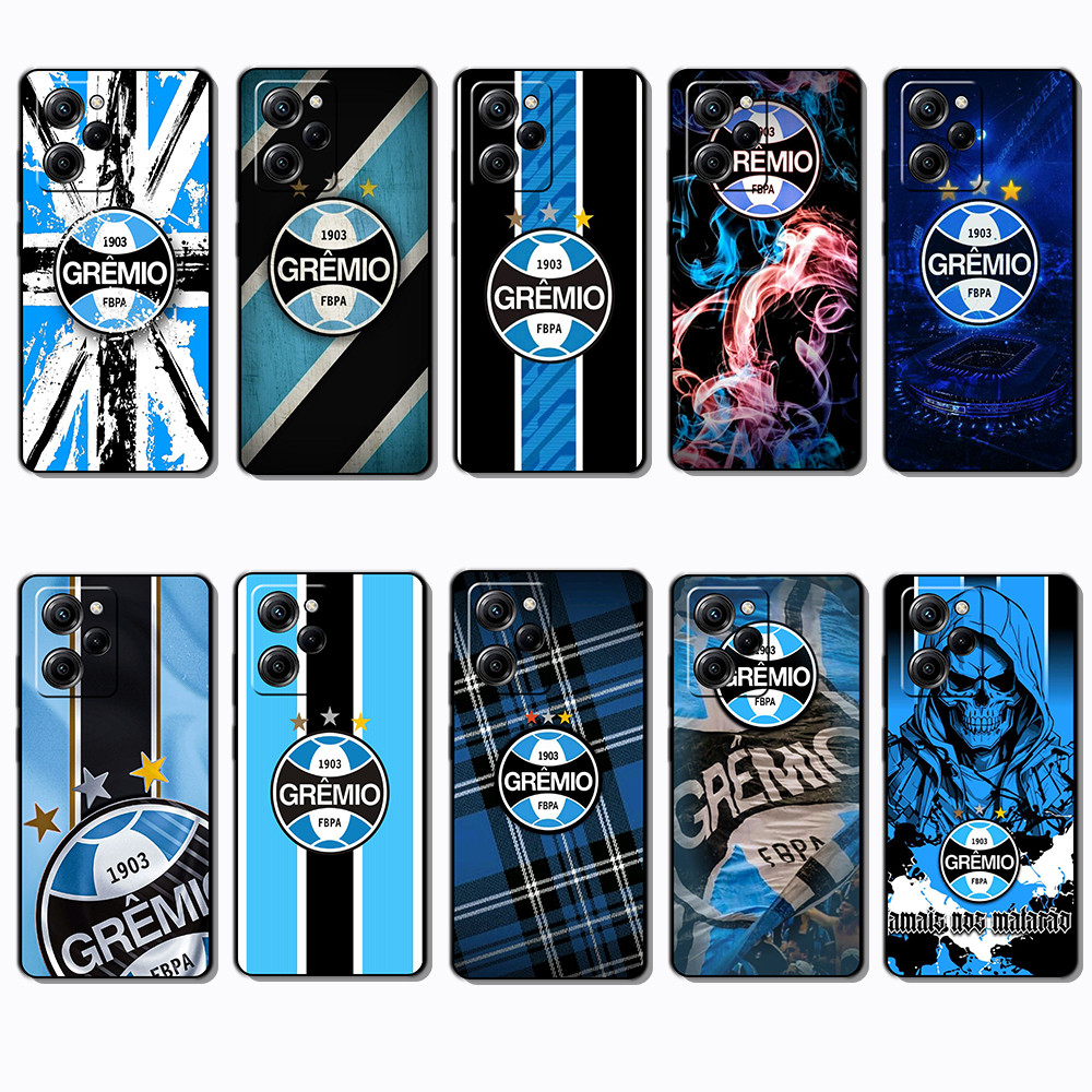 Para 3c Xiaomi Poco X5 Pro 5G Redmi Note 12 sped gremio fbpa Capa De TPU Preta Macia