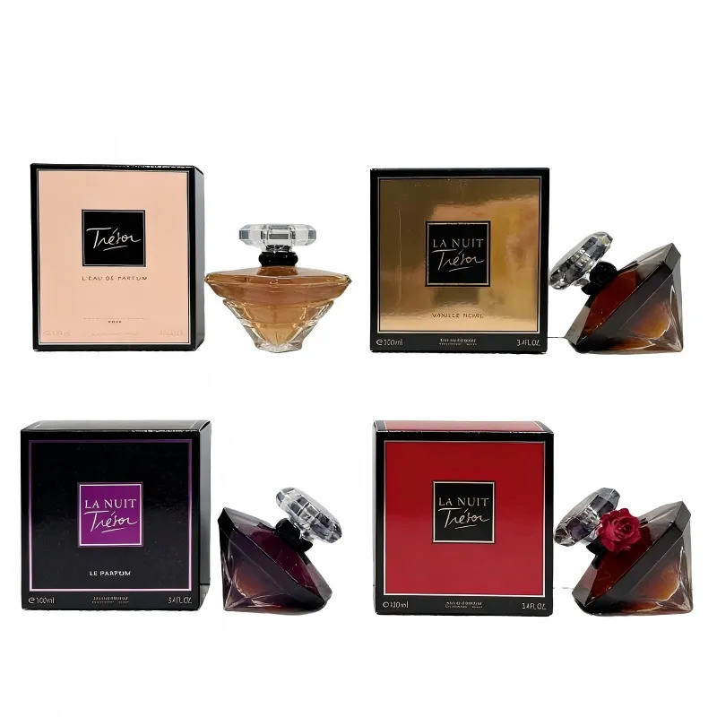 La & Nuit Tresor Collection 100Ml EDP Original Fragrância De Luxo Feminina Floral/Baunilha/Notas Orientais Perfume De Lo
