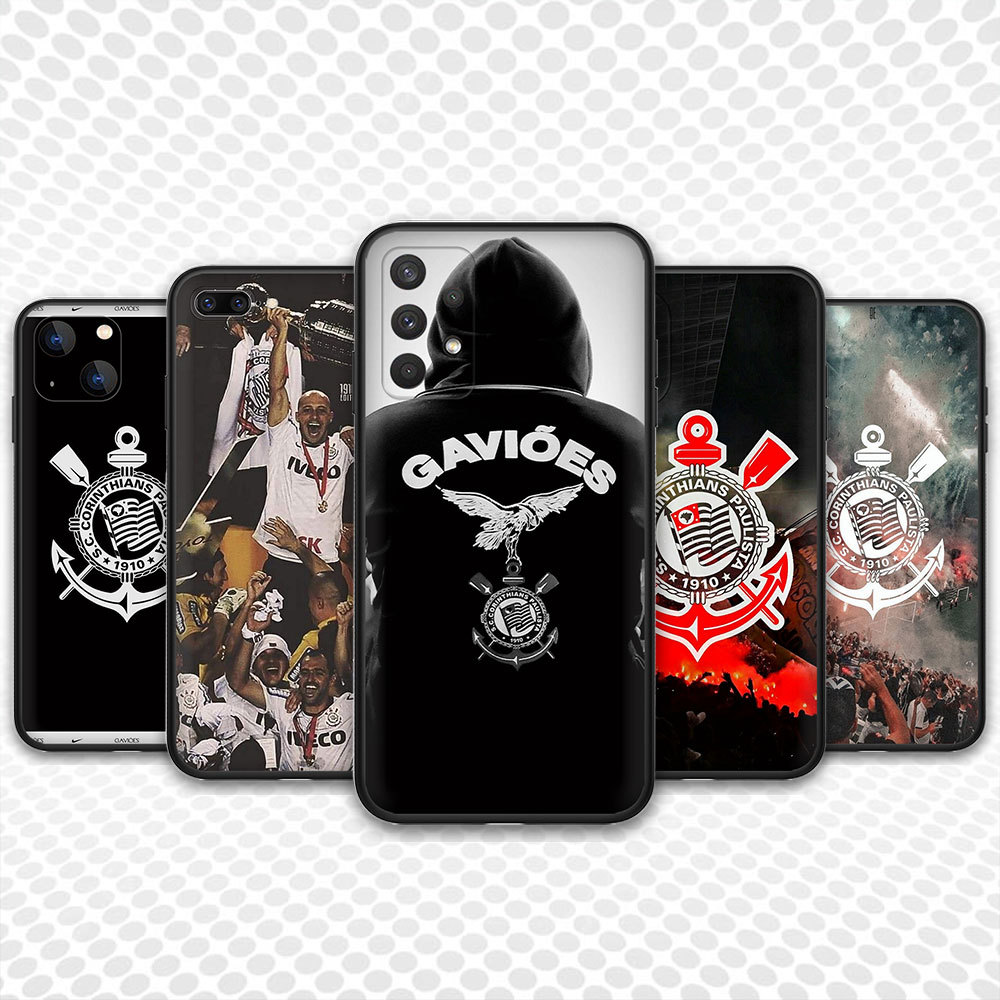 Capa Macia De Telefone TPU R8K2 Corinthians Samsung Galaxy J2 J5 J7 Prime J7 Core J7Pro J730 J4 J6 J8 2018