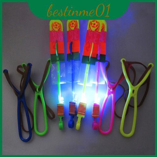 Impressionante Led Sling Shot Toy Arrow Copter Eleva Aventuras Ao Ar Livre Para Todos
