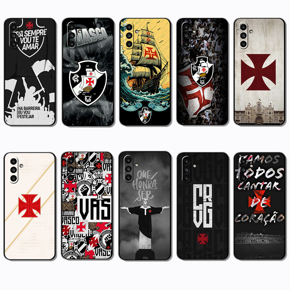 Para 3c Samsung Galaxy A05S A14 A15 A16 A17 A24 A34 A35 A54 A55 Vasco Capa De TPU Preta Macia