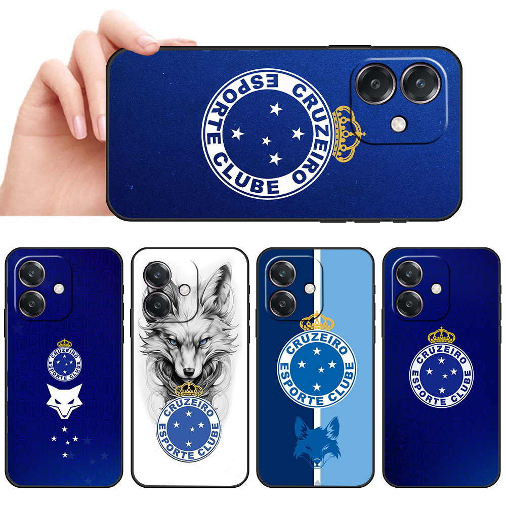 Capa De Telefone Preta Macia Para OPPO a5i Pro a5x A5 A3NFC A5 A5M Capinha Azul Celeste Futbol Raposa Protetora Anti-Que