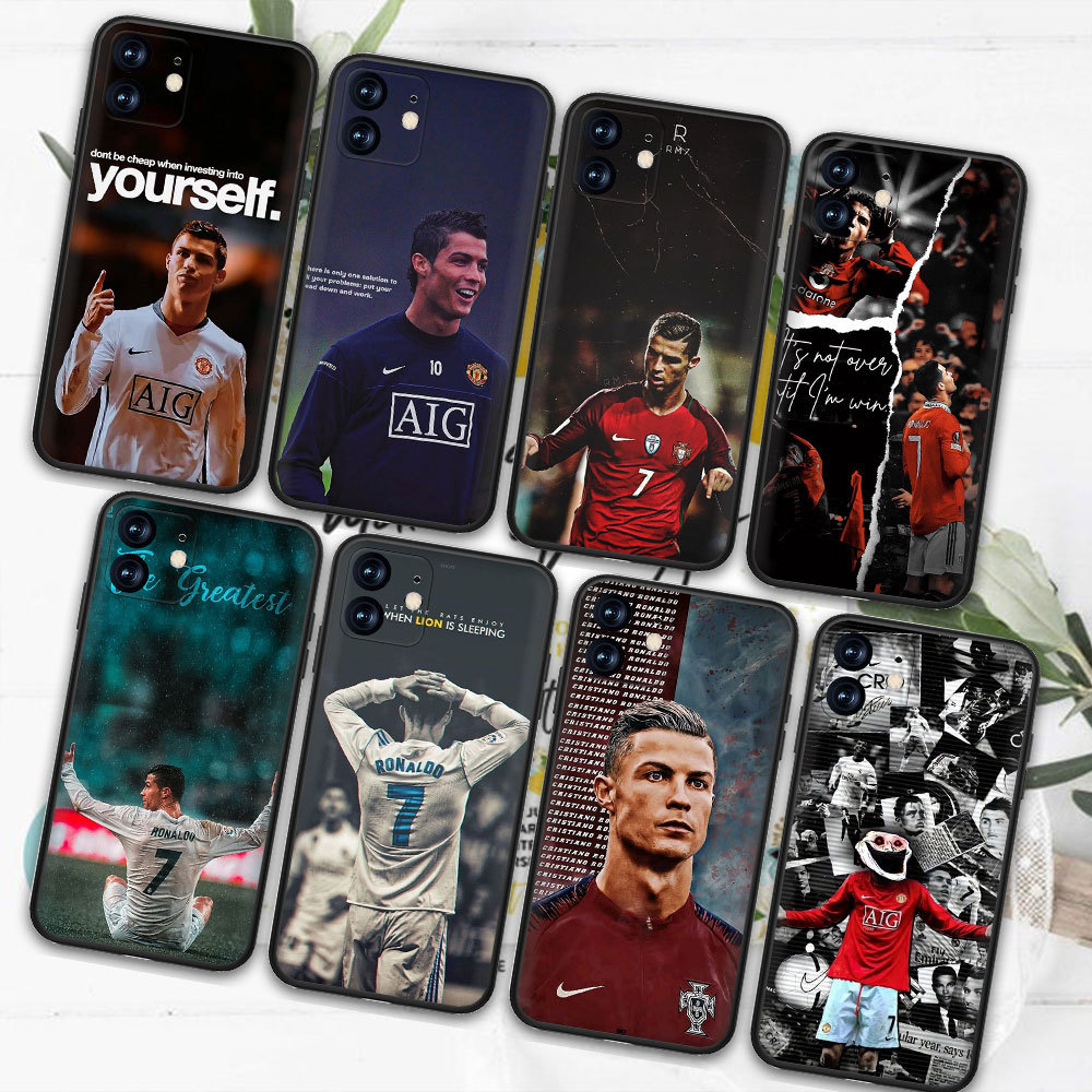 Padrões De Impressão Personalizados Samsung Galaxy A03 A03Core A01 A02 M02 A02S A03S 5C23 Cristiano Ronaldo Caso De Tele