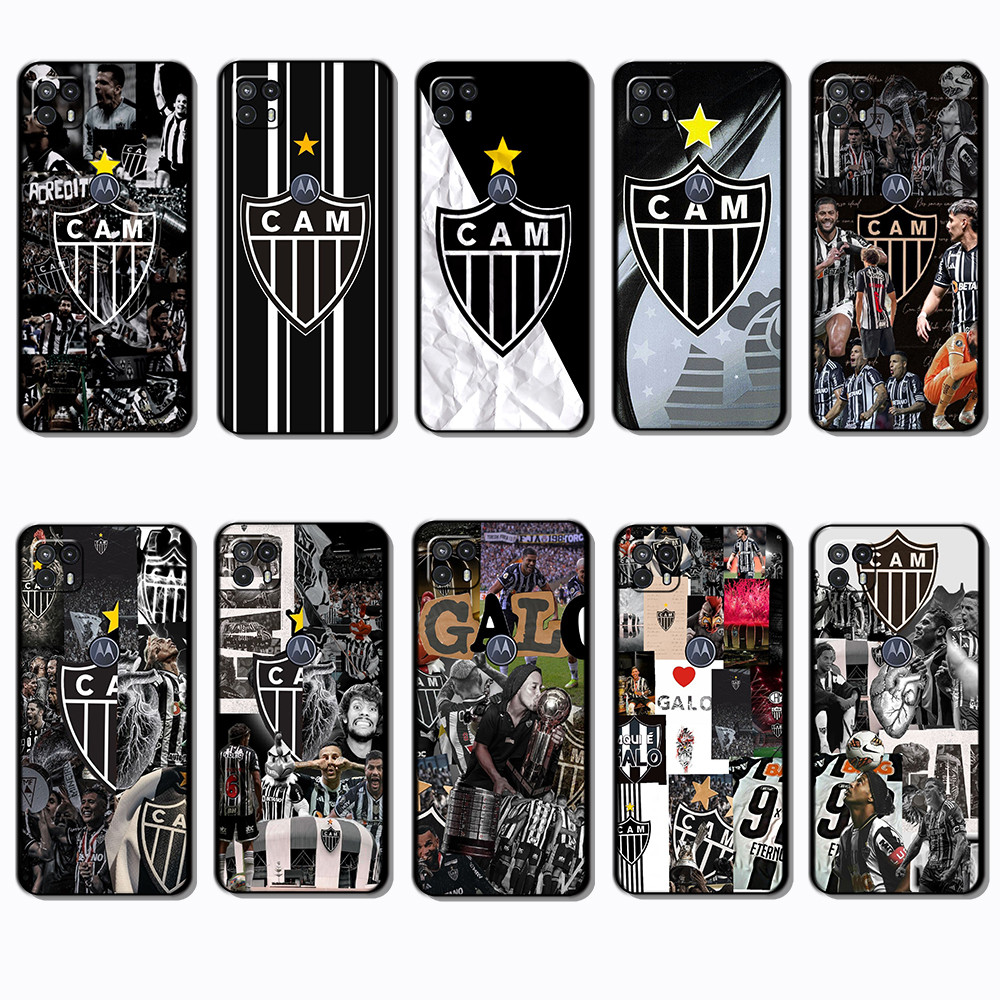 Para 3c Motorola Moto G50 5G mineiro spfc Capa De TPU Preta Macia