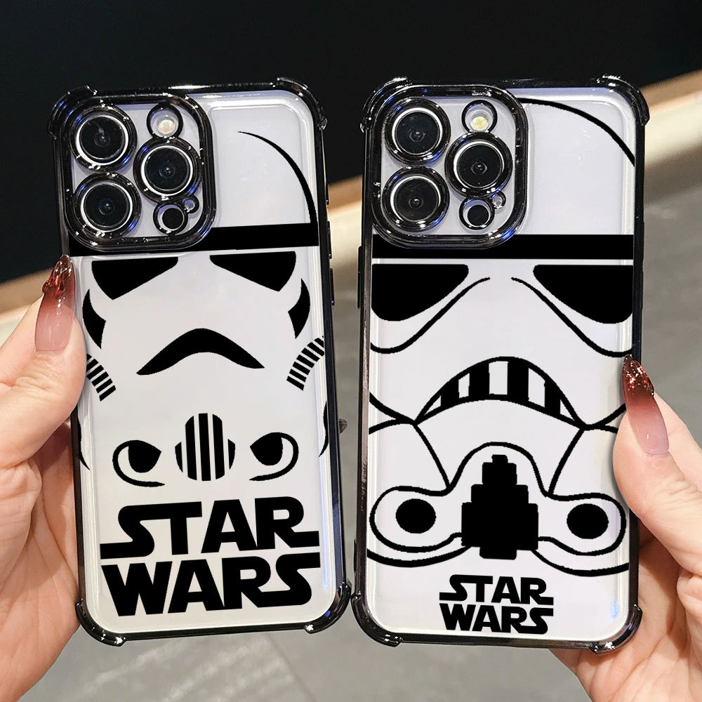 Boba Fett Star Wars Capa Anti-Choque Para Samsung A57 A37 A27 A17 A07 A56 A36 5G A52S Material Macio A06 A55 A54 A53 A25