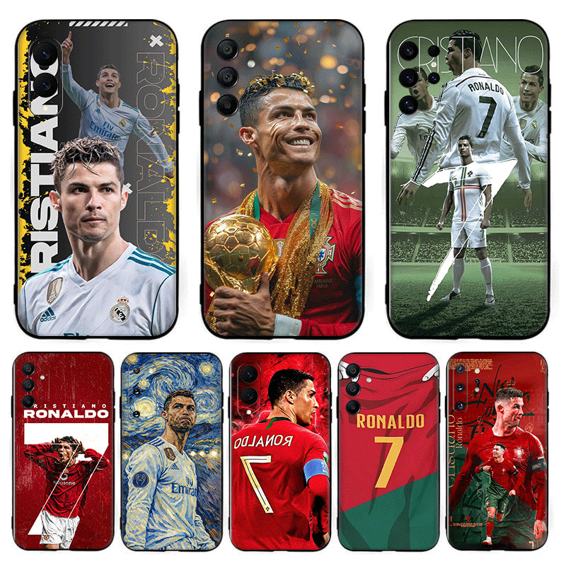 Futebol Cristiano Ronaldo CR7 a . 9 Para Samsung S7 Edge S8 S9 Plus Compatibilidade TPU Caso De Telefone Macio Capa Prot