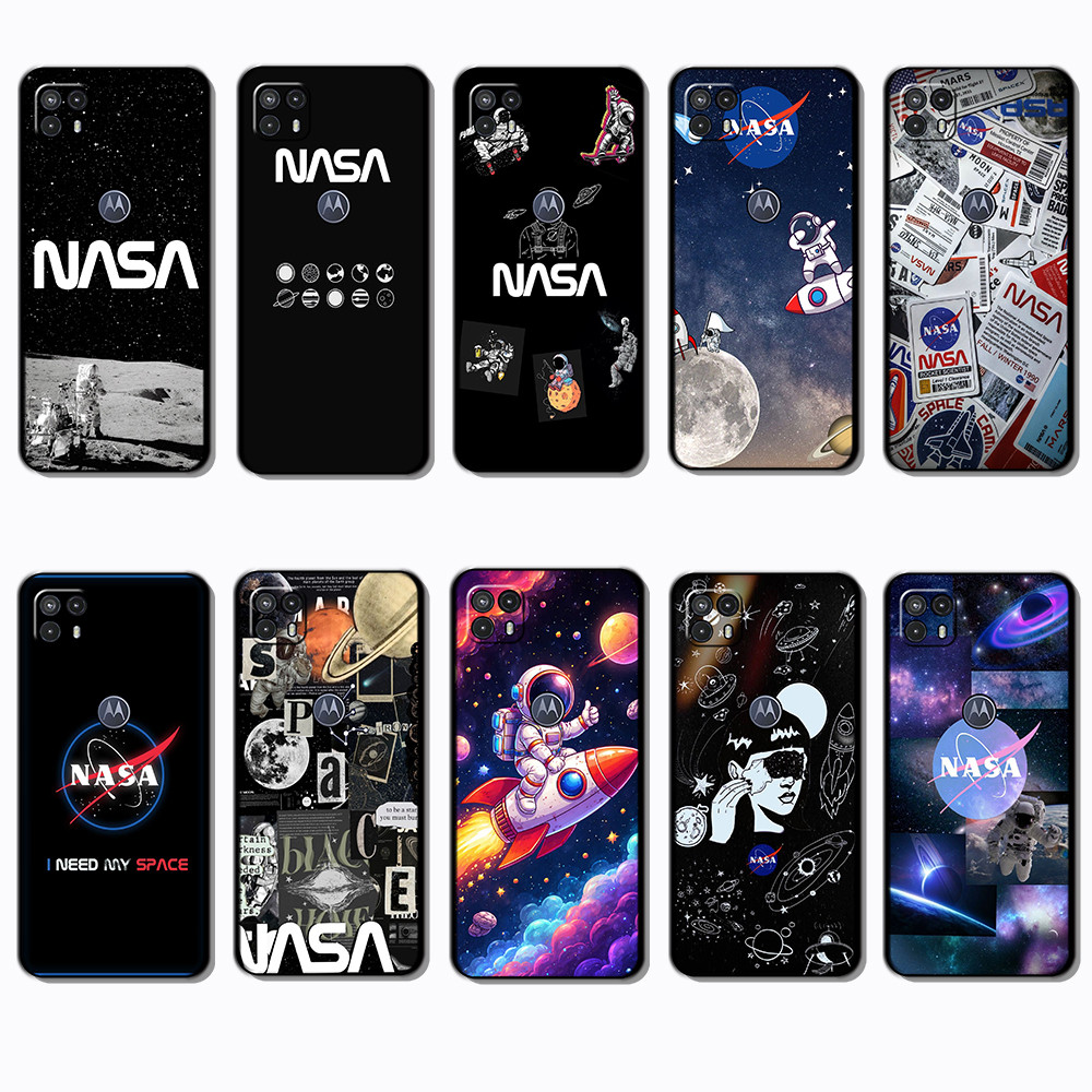 Para 3c Motorola Moto G50 5G nasa Capa De TPU Preta Macia