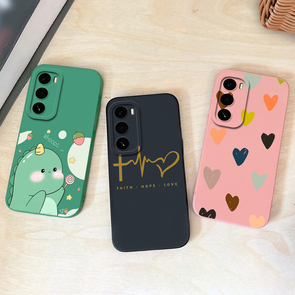 Capa De Telefone Para Itel A100 A100C 4G Gradiente Amor Vibe Embalagem Cobertura Completa Silicone Líquido Macio Proteçã
