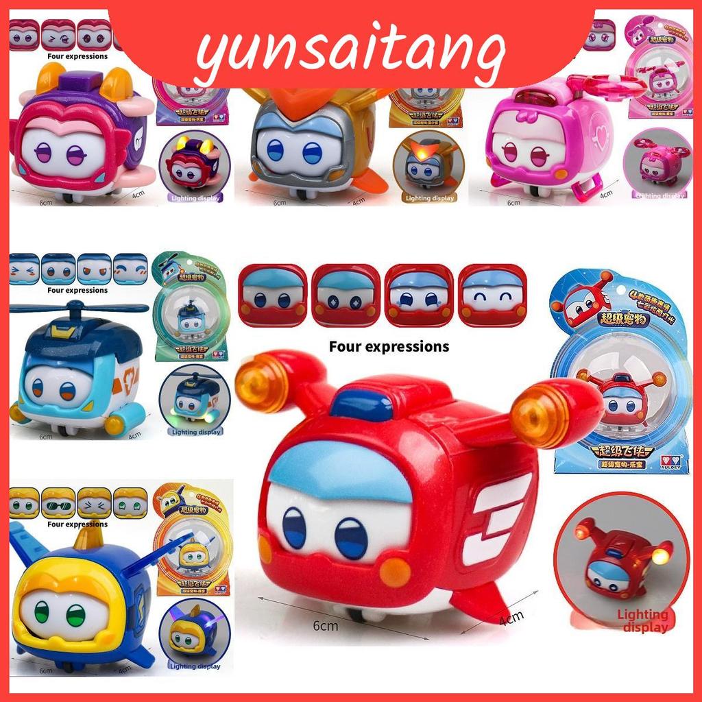 Lets Go Super Wings Robôs Para Animais De Estimação Com Luzes Piscantes E Controle Diy Crianças