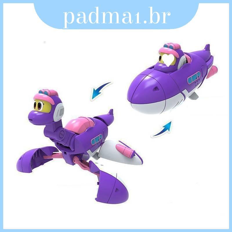 Gogo Dino Grande Ajuda A Transformar Veículo Com Guindaste Para Presente Infantil