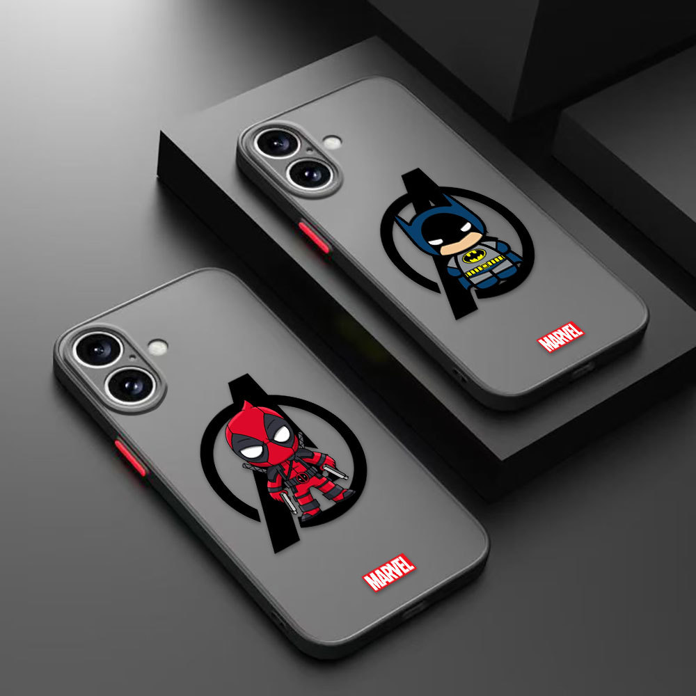 Deadpool B-Batman Groot Yoda Capa De Telefone Fosca Para OPPO A5X A5 A6 A9 A15 A16 A17 A31 A38 A53 A54 A55 A57 A58 A73 A
