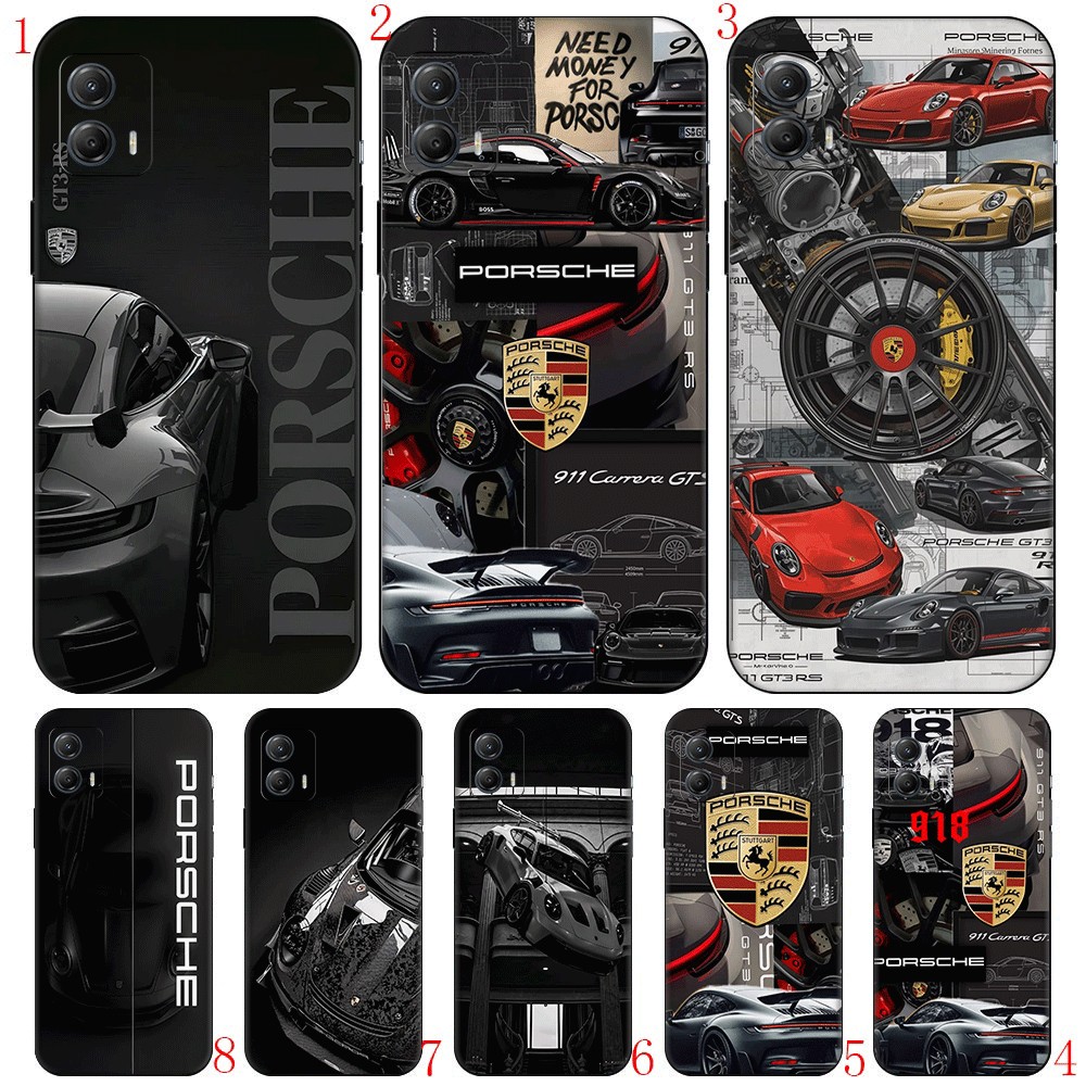 PORSCHE 911 Para Samsung S6 S7 S8 S9 Edge Plus Compatibilidade TPU Capas De Telefone Capa Protetora