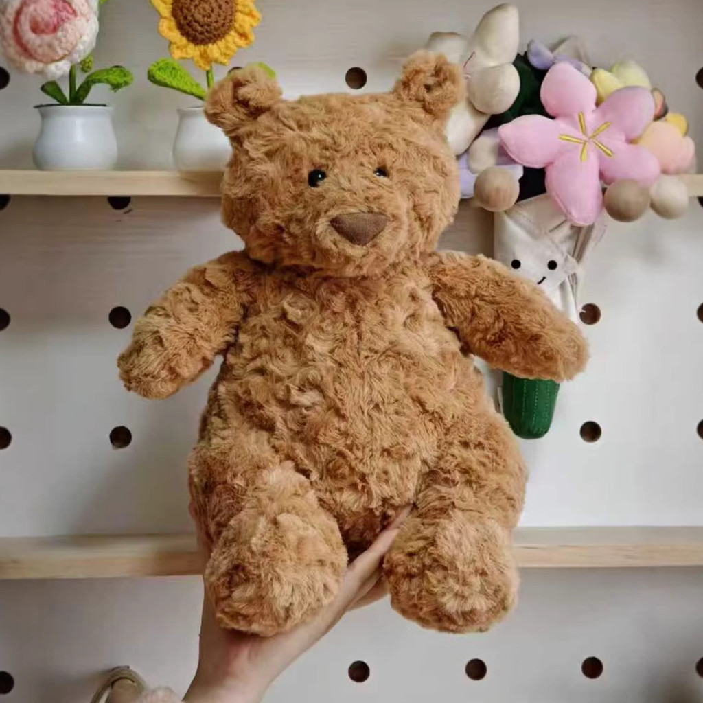 Barcelo urso boneca brinquedo de pelúcia Rona urso boneca urso de pelúcia bonito calmante dormir travesseiro Ragdoll