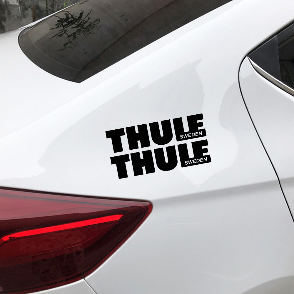 THULE Suécia Adesivo De Carro Para Decoração De Carroceria Reflexiva Adesivos De Automóveis E Decalque Acessórios Extern
