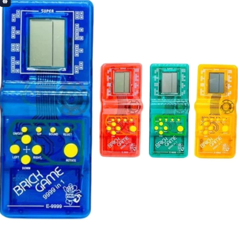 Super Mini Game Brick Game Portátil 9999 Jogos Retrô Infantil Clássico