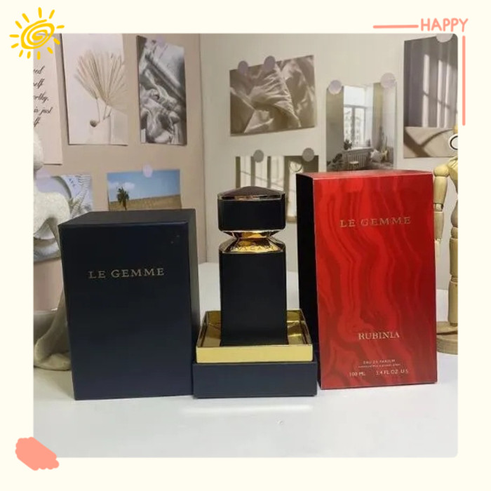 Designer De Luxo Novo Perfume LE GEMME RUBINIA ONEKH Men TYGAR EDP 100Ml Masculino Mulher Fragrância Cheiro De Longa Dur