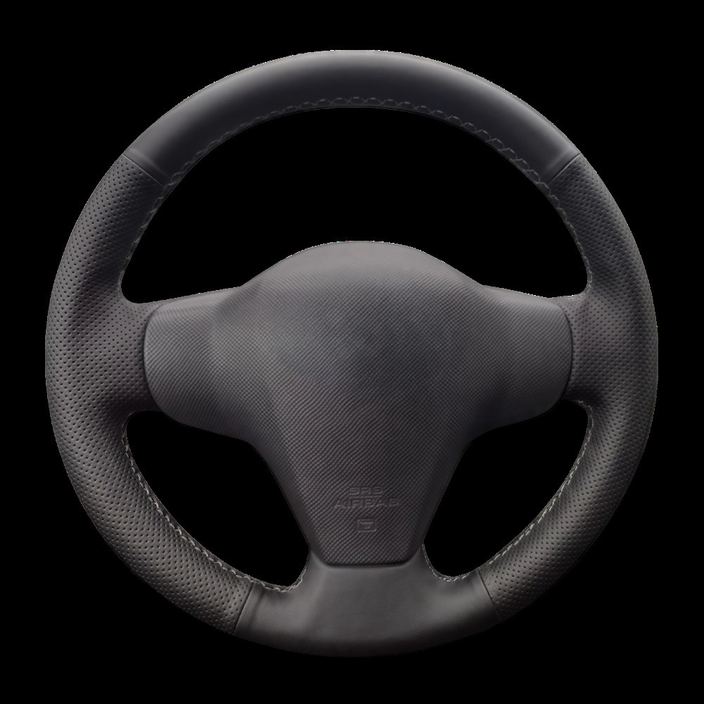 Capa De Volante De Carro Costurada À Mão Personalizada De Couro Artificial DIY Para Toyota RAV4 2006-2012 Vios 2008-2013