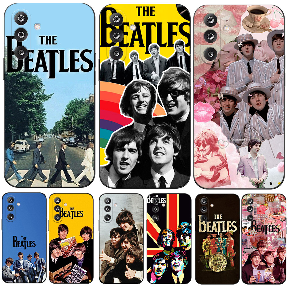 Para Samsung Galaxy M16 F16 M36 5G F36 4G M56 F56 5G Caso Capa De Silicone tpu Os Beatles Música John Lennon Paul Rock B