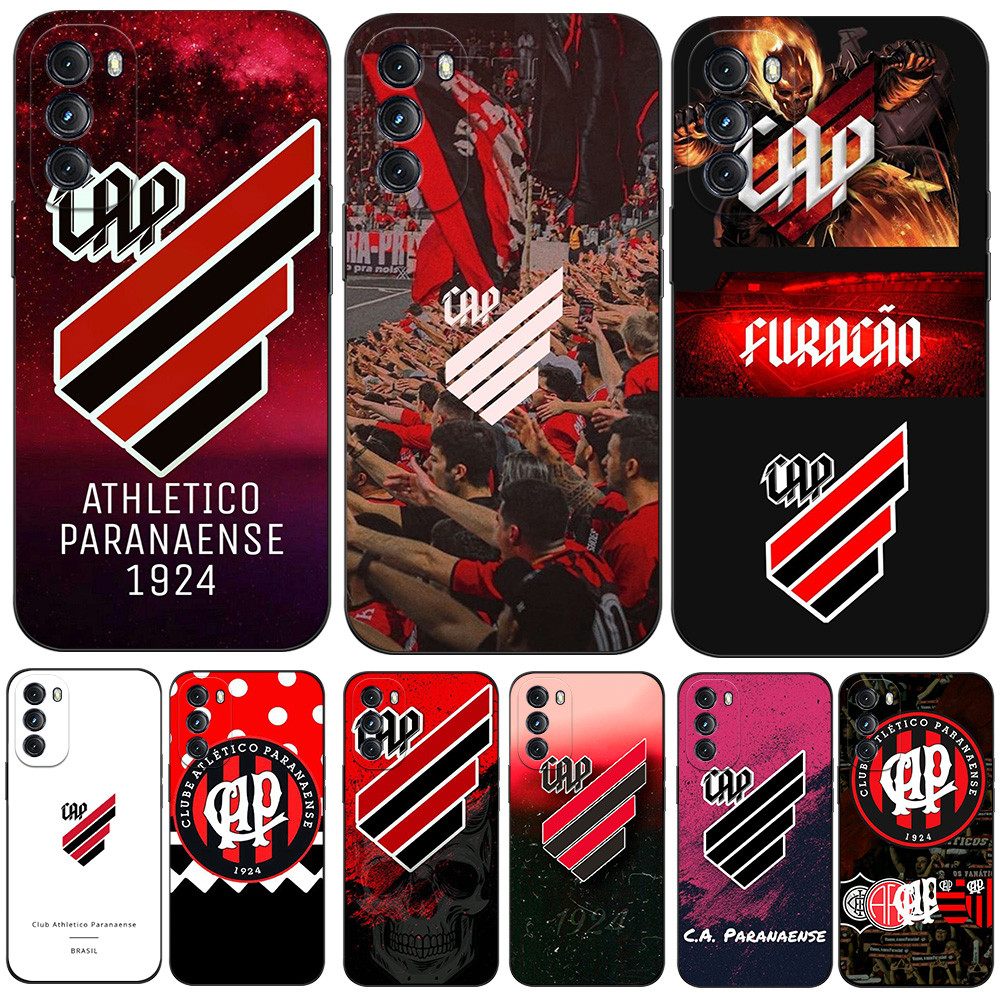 Para Motorola Moto G 2022 5G Caso Capa Traseira Do Telefone Silicone Macio Protetor Atlético Paranaense Boné Vermelho Pr