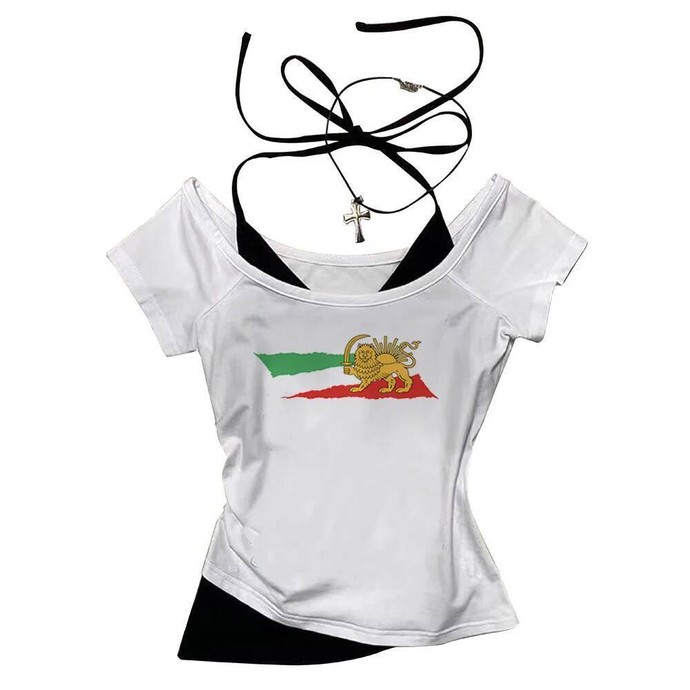 top Curto Do Irã y2k Coquete Estética Grunge babydoll Espartilho Gótico gyaru Roupas Para Meninas