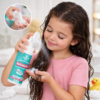 Mousse de Limpeza Facial Infantil Bebelinho Algodão Doce (Marca Bio Instinto Kids)