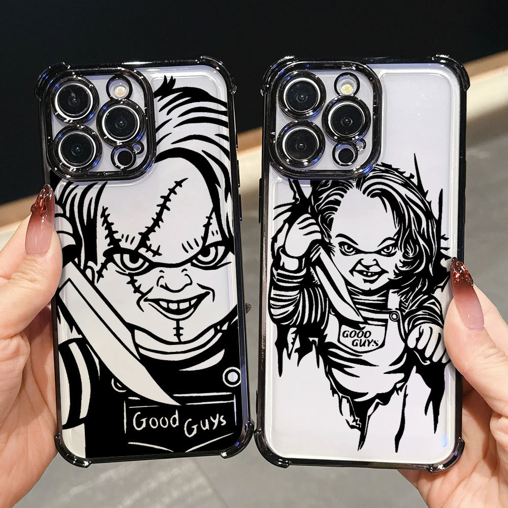 Chucky Good Guys Capa Anti-Choque Para Samsung A57 A37 A27 A17 A07 A56 A36 5G A52S Material Macio A06 A55 A54 A53 A25 A2