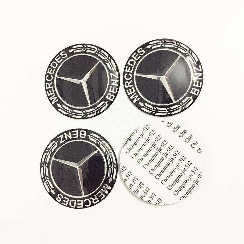 Tampa Central Da Roda De Carro LAIFU Para Carros Mercedes-Benz 4X56mm/65mm . Adesivos Decorativos Auto Pro Zone