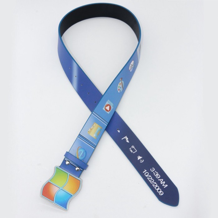 Cinto Microsoft Creative Taskbar Windows7 Retro Nostálgico Masculino E Feminino De Calças Personalizadas
