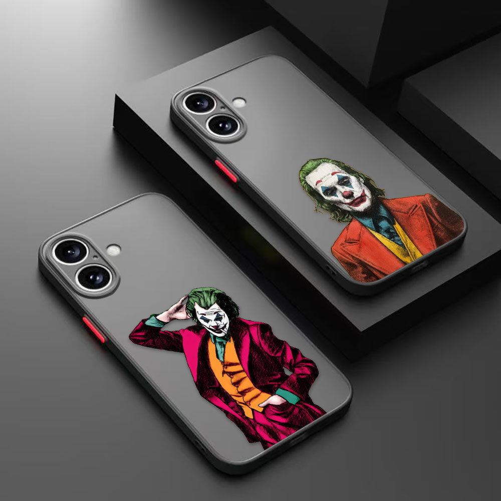 Capa De Telefone Fosca Palhaço Feliz Rosto Coringa Para OPPO A5X A5 A6 A9 A15 A16 A17 A31 A38 A53 A54 A55 A57 A58 A73 A7