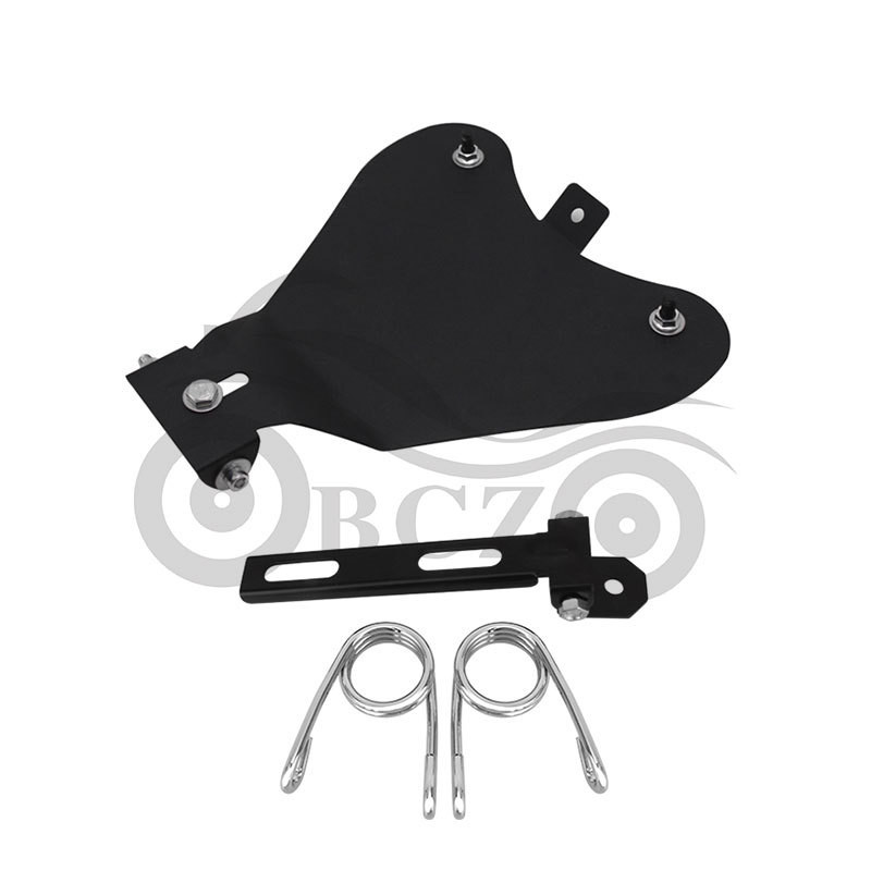 Harley cruzeiro príncipe carro modificado Retro primavera almofada suporte fixo placa Base único assento saco almofada s