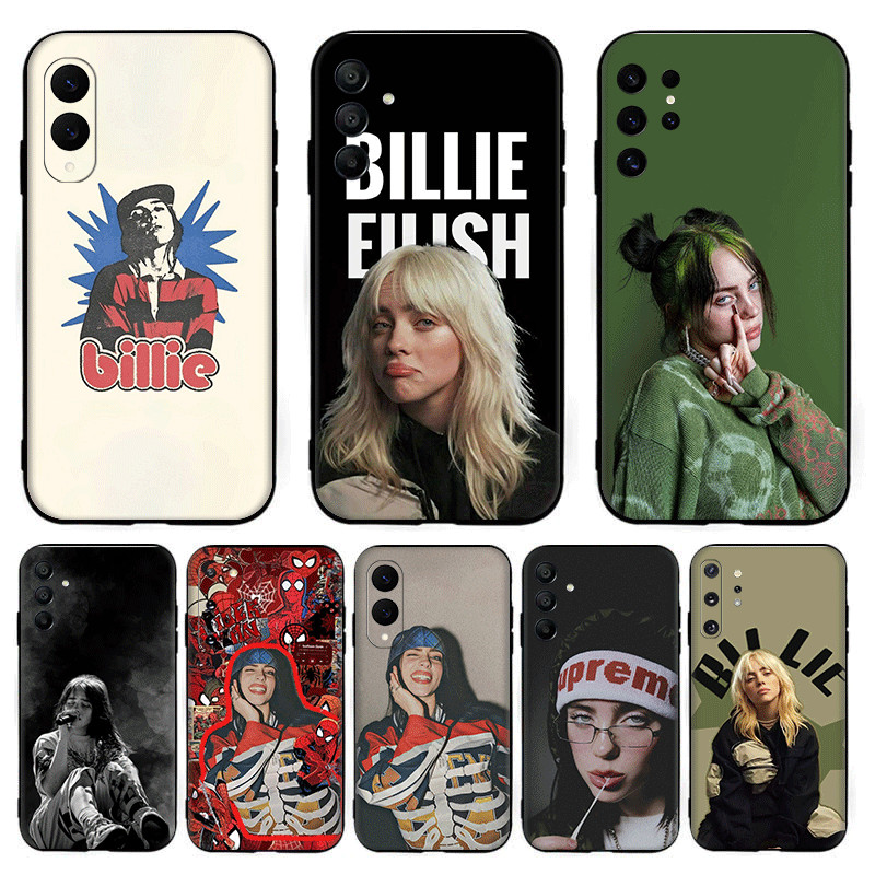 Billie Eilish Linda Cantor e . 7 Para Samsung J5 J7 Pro Prime Core J730 S6 Edge Compatibilidade TPU Capa De Telefone Mac