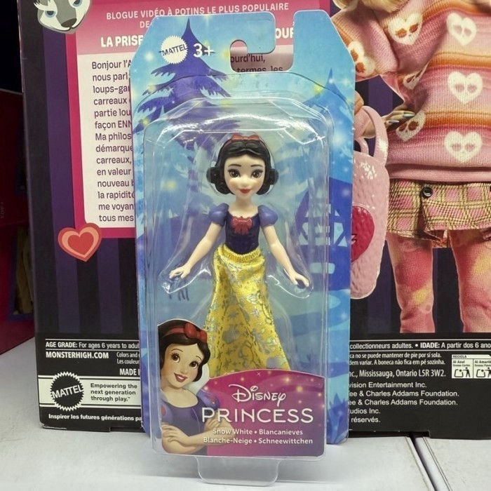 Coleção De Mini Bonecas Disney Princess Branca De Neve Moana Cinderela Belle Presente HPL55