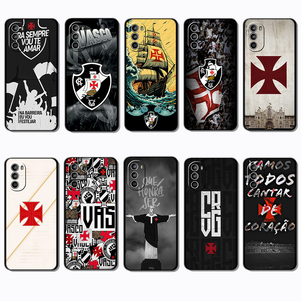 Para 3c Motorola Moto G52 G82 G31 Vasco Capa TPU Preta Macia