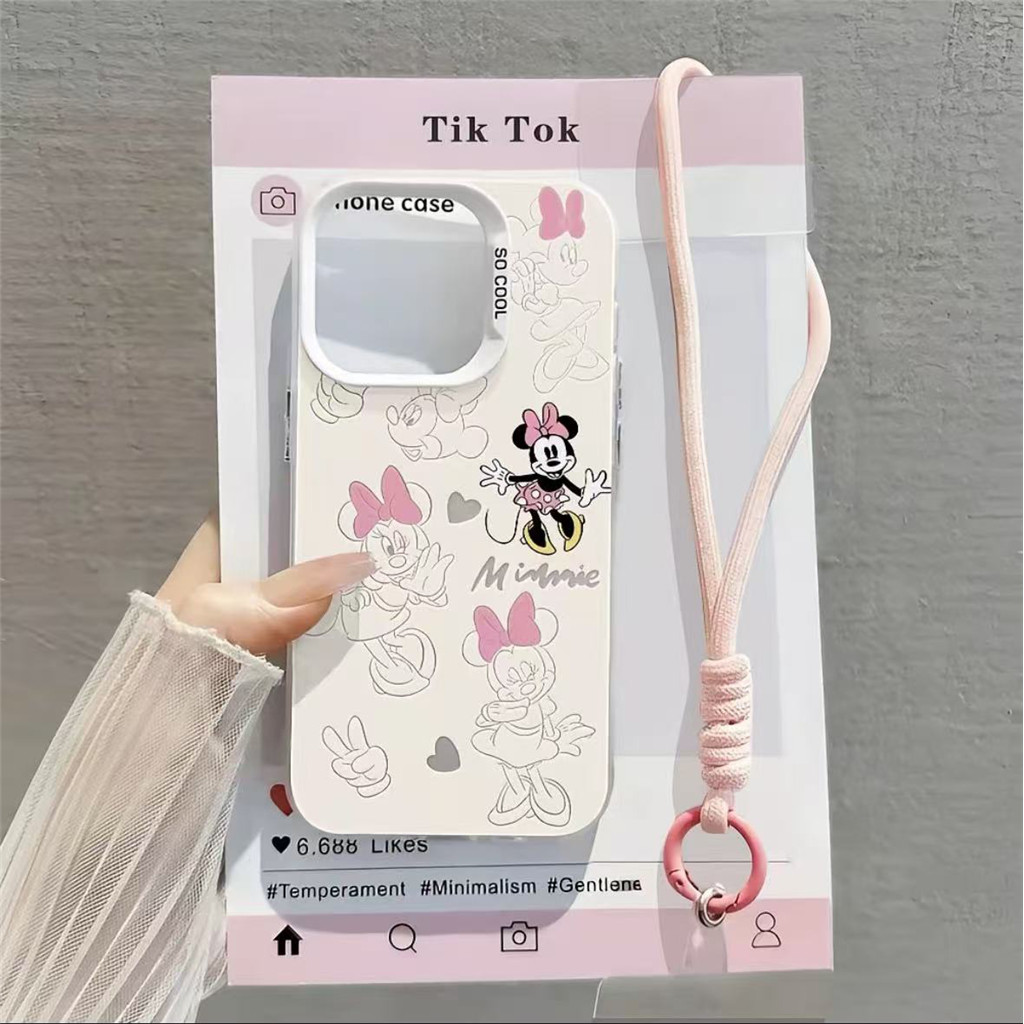 Capa Para Samsung Galaxy A54 A55 A56 A57 A50 A50s A51 A52 A53 A71 A72 A73 5G Mickey silicone Anti-Choque