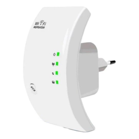 Repetidor WiFi 300Mbps DHJ DR4 Amplificador de Sinal Wireless 2.4GHz WPS RJ45