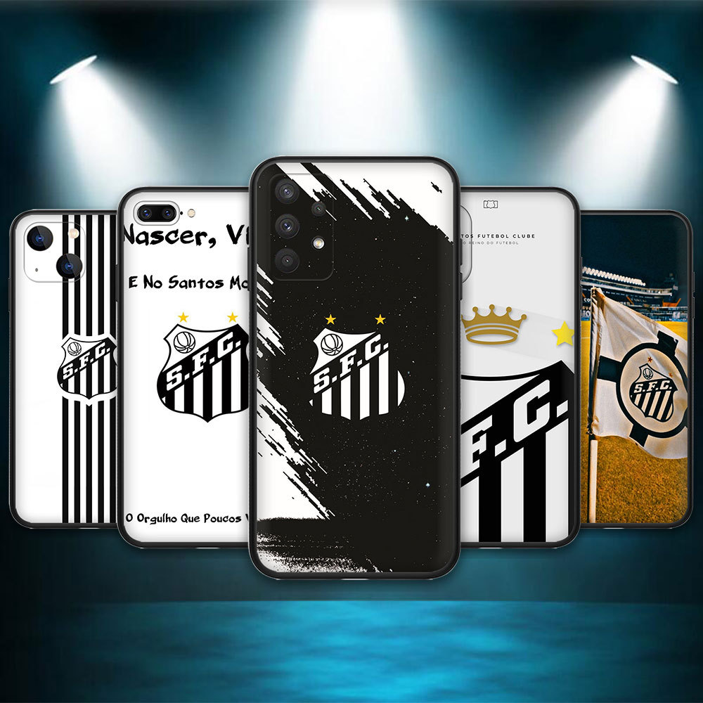 Capa Macia De Telefone TPU P4H6 Santos Samsung Galaxy J2 J5 J7 Prime J7 Core J7Pro J730 J4 J6 J8 2018