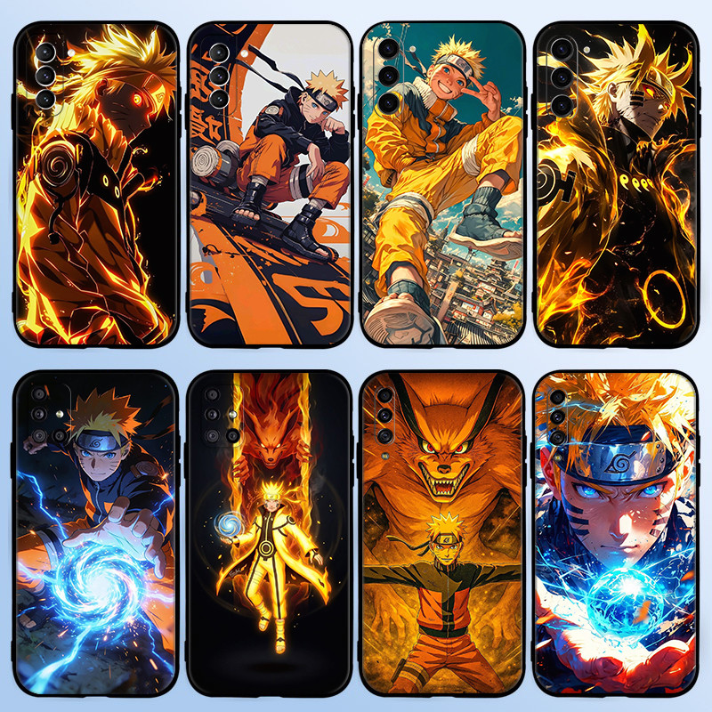 Para Samsung A01 Ue A02 M02 A03S A03 Core 164mm 166mm A04S A04E A04 A05 A05S A06 Anime naruto uzumaki Invólucro 5Y20 Pre