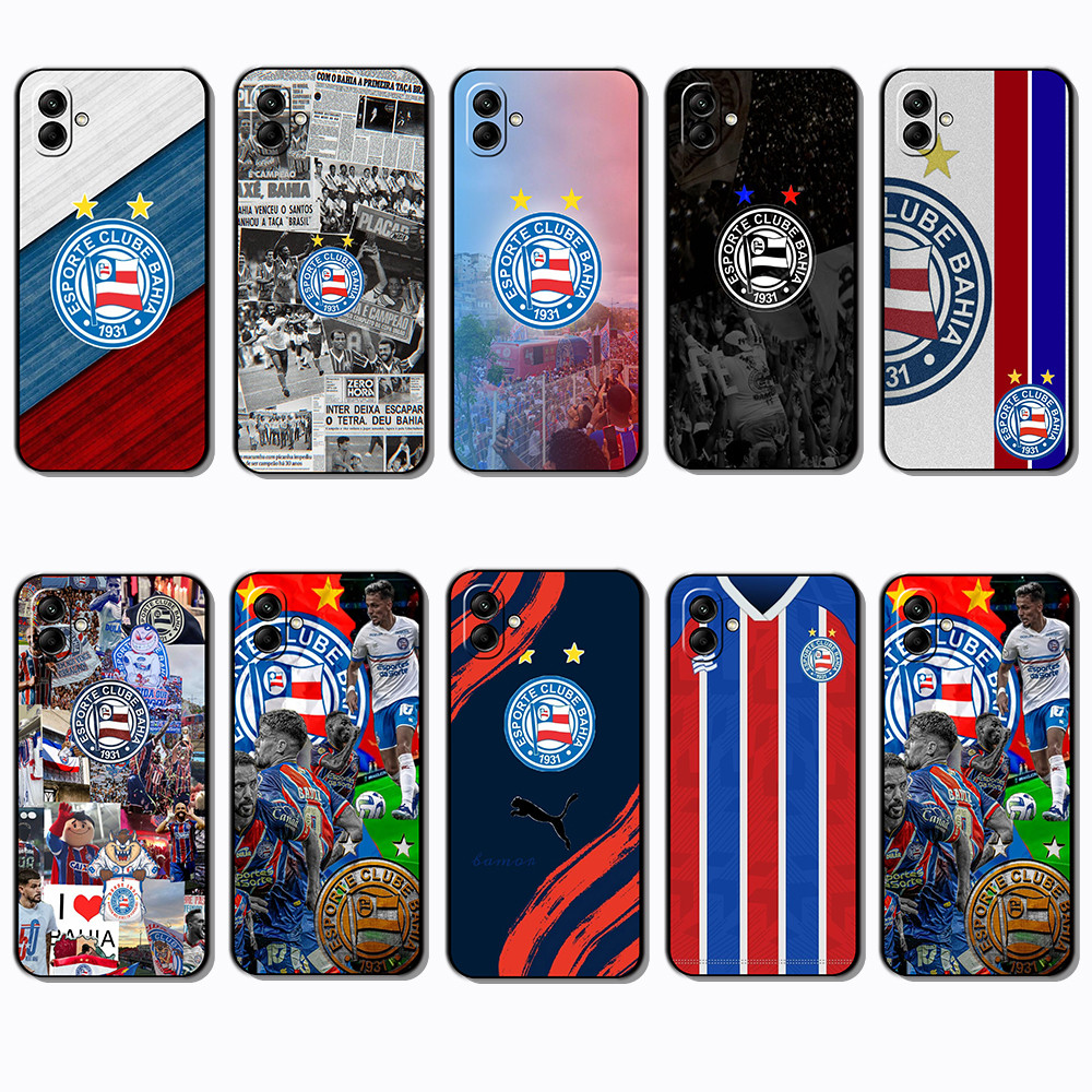 Para 3c Samsung Galaxy A04 A04E A05 A06 A07 BAHIA Capa De TPU Preta Macia