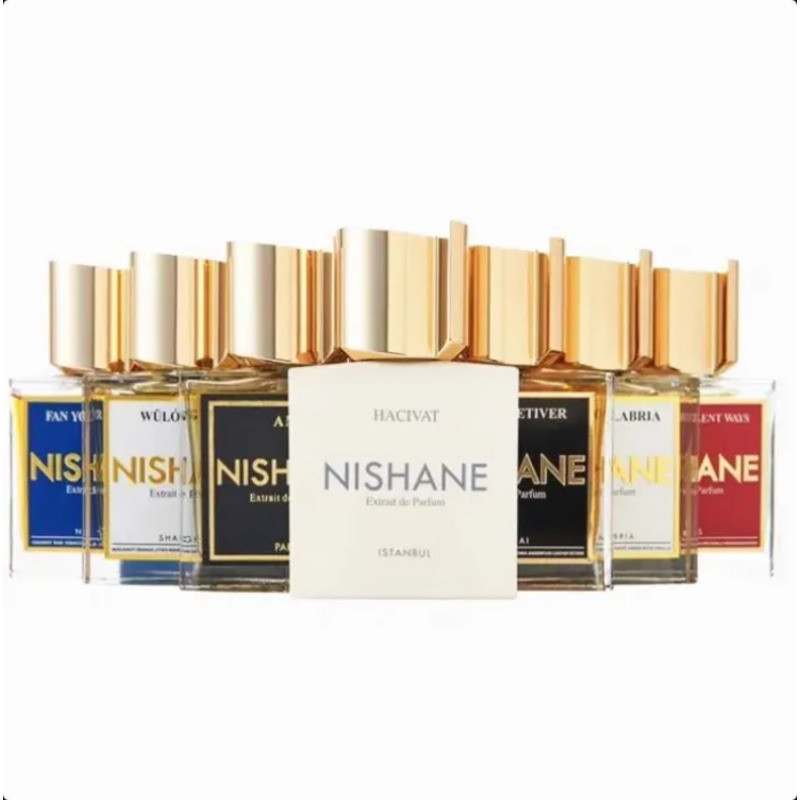 Novo Nishane Ani Perfume Wulongcha Nanshe EGE Hacivat X Fan Your Flames 100ml Fragrância Homem Mulheres Extrait De Parfu