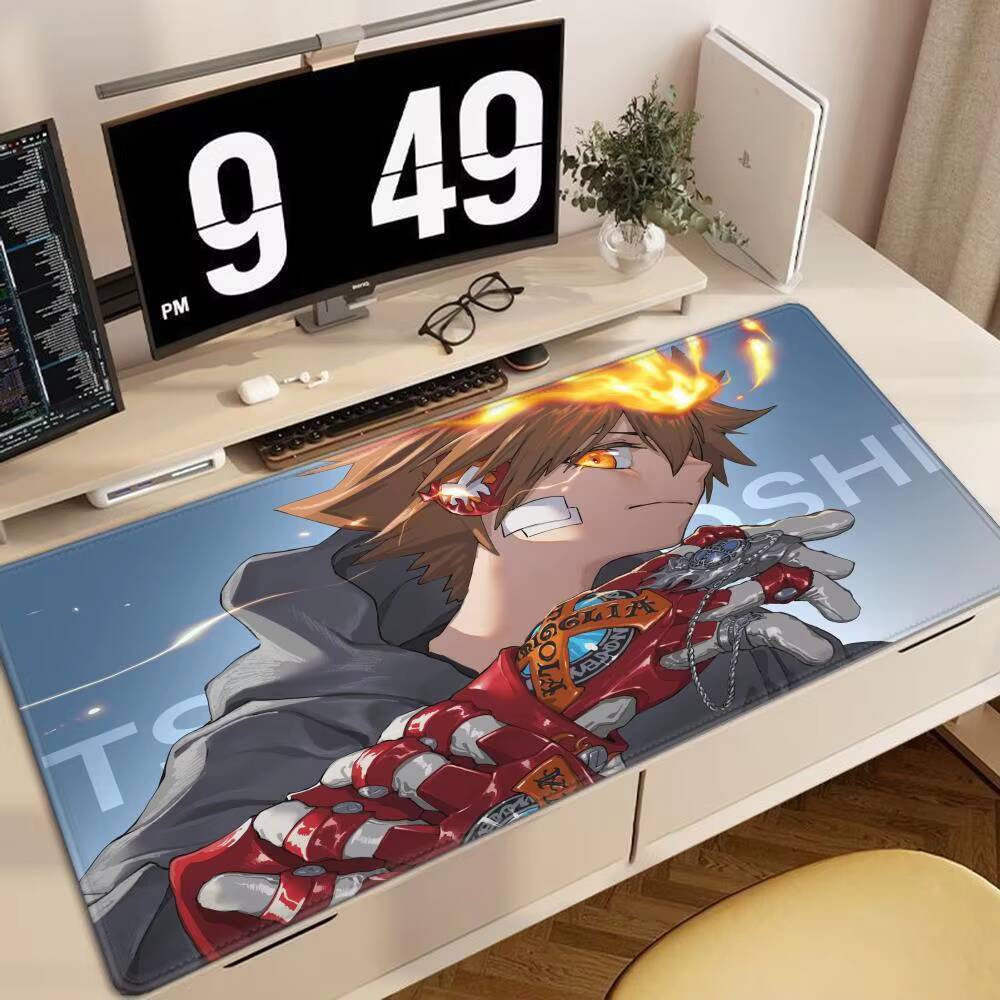 Katekyo Hitman Reborn Computador Mouse Pad Gamer Tapete De Borracha Diy Deskpad Configuração Acessórios Antiderrapante A