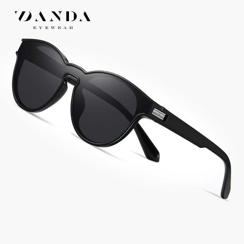 Óculos de sol polarizados TR7545 Moda colorida ultraleve óculos de sol siameses para dirigir óculos de sol