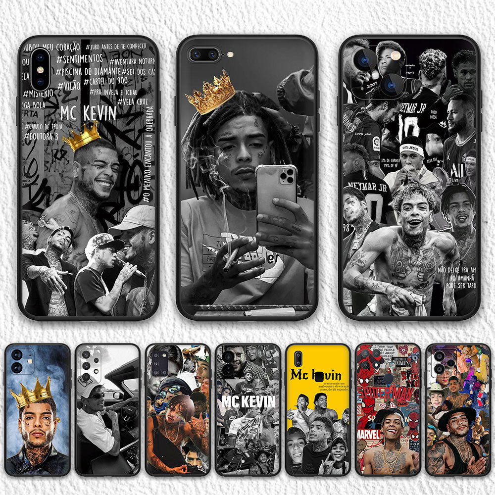 Samsung Galaxy A16 A06 A55 A35 M35 M55 M55S M15 7U55 MC Kevin Telefone TPU Preto