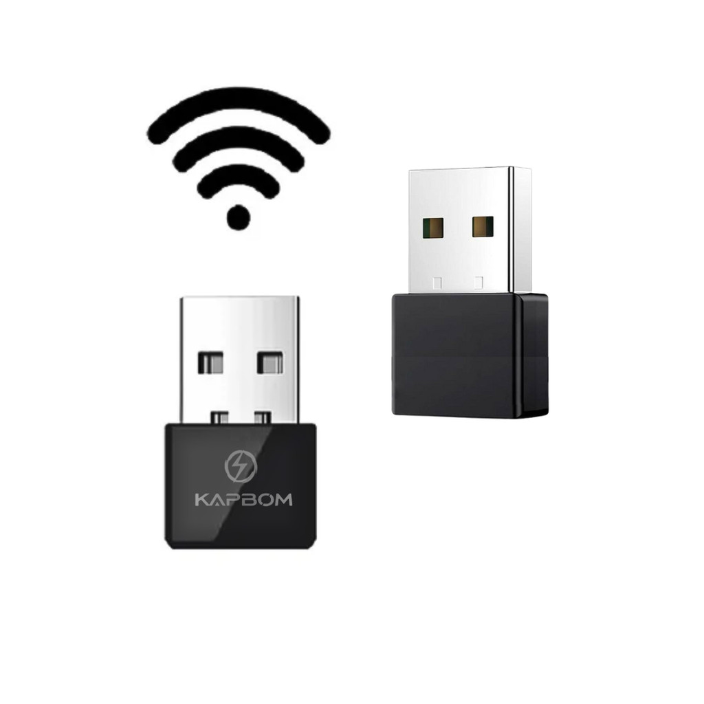 Adaptador USB Receptor Wireless para Rede WiFi Sem Fio PC Notebook Kapbom KA-1100
