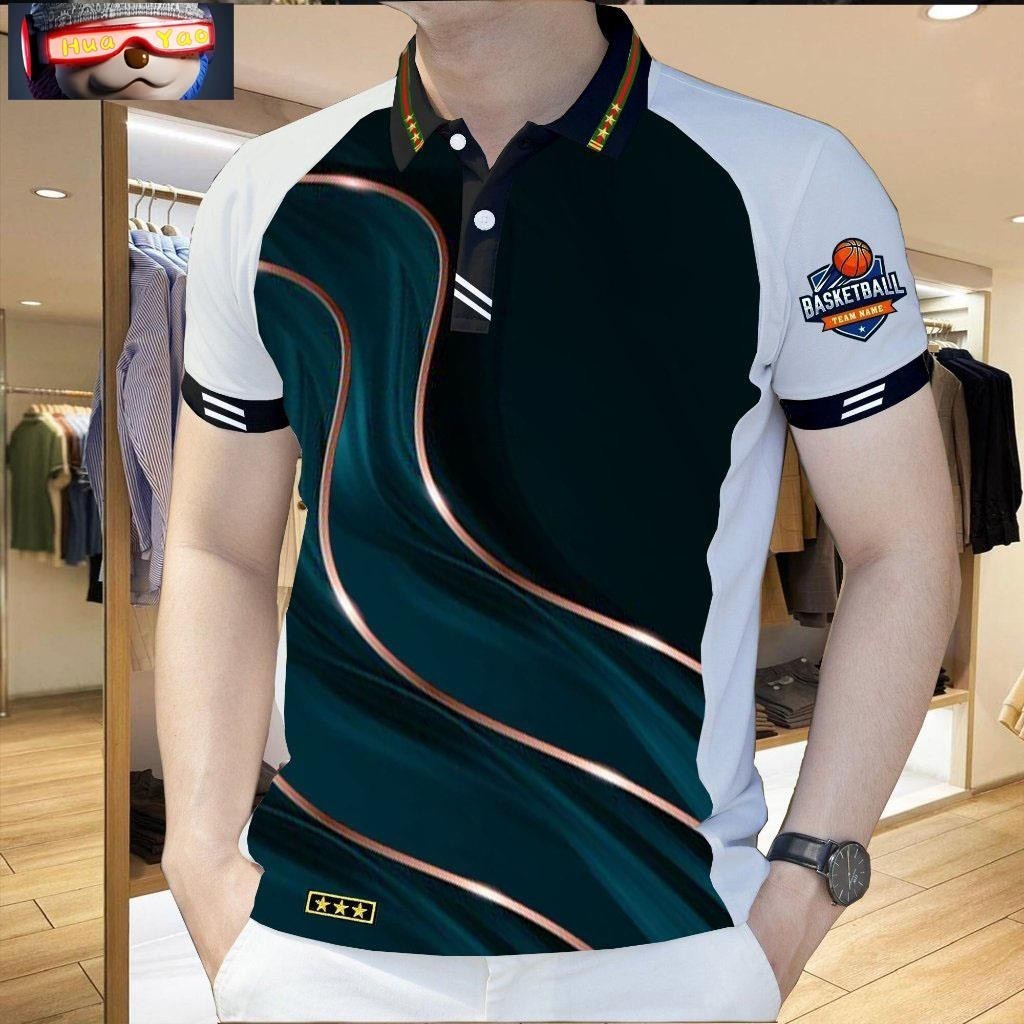 2026 Polo Para Homens , Camisa Pólo De Algodão Frio Masculino Cabe Bem