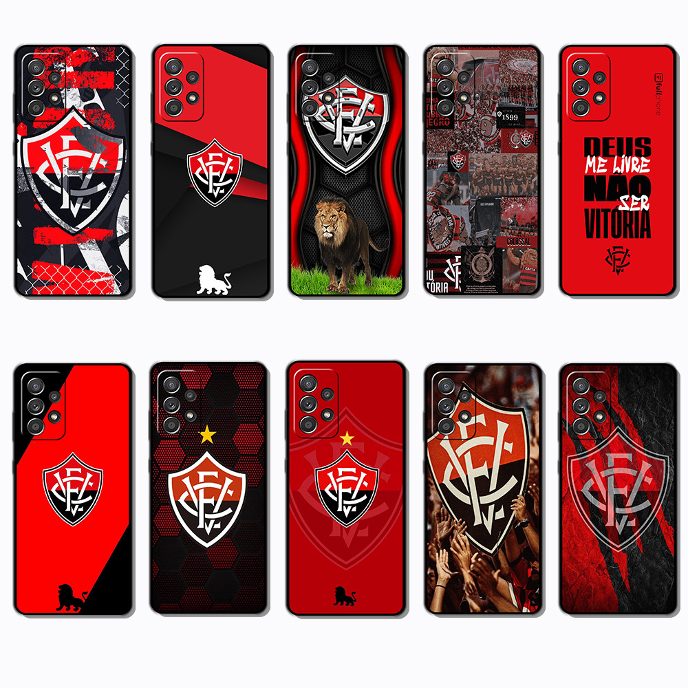 Para 3c Samsung Galaxy A13 A23 A32 A33 A52 A53 A72 A73 Vitoria Capa De TPU Preta Macia