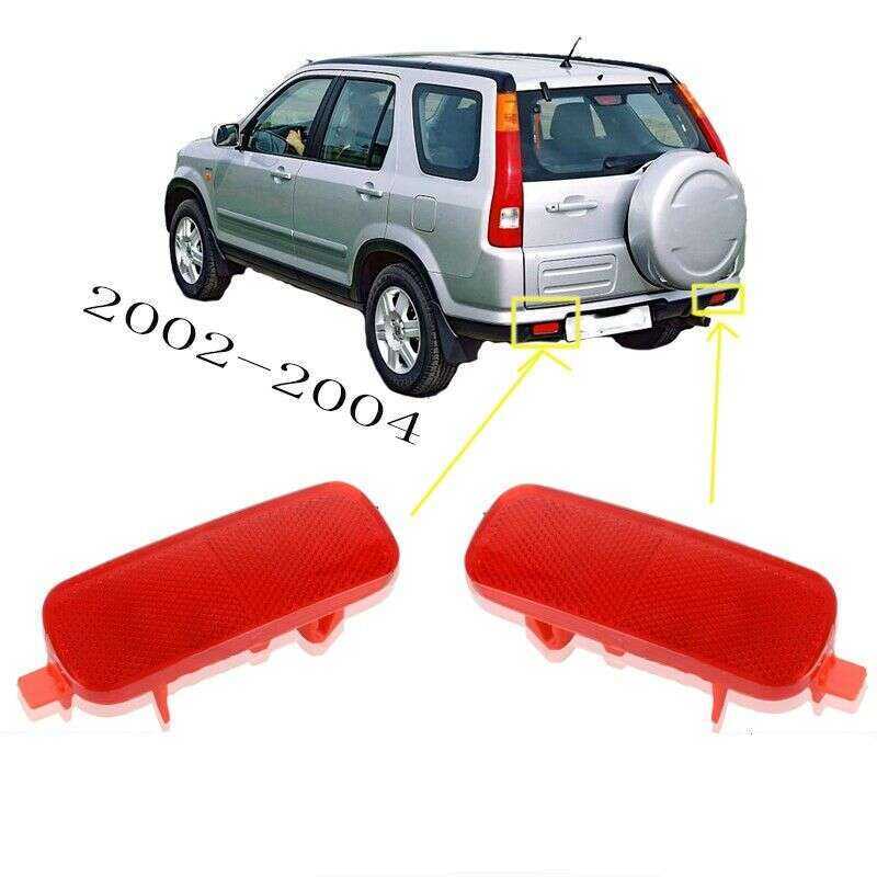 PuraAutoRepair Refletor De Para-Choque HONDA S9A 2002 2003 2004 Luz Nevoeiro Freio Traseiro Lâmpada Traseira CRV RD5