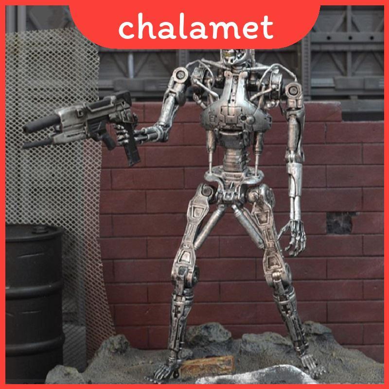 Figura De Ação Clássica Terminator Endosqueleton T-800 Com Rifle De Plasma Novo Na Caixa