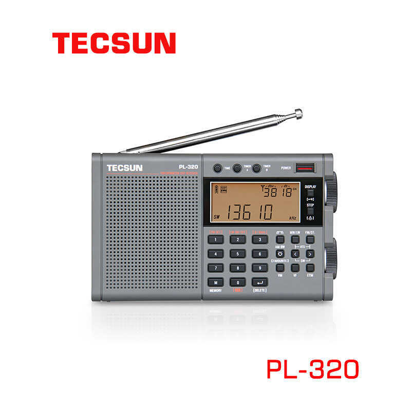 TECSUN/TECSUN PL-320 Exame de estudante usa rádio Campus descriptografia Digital rádio multibanda