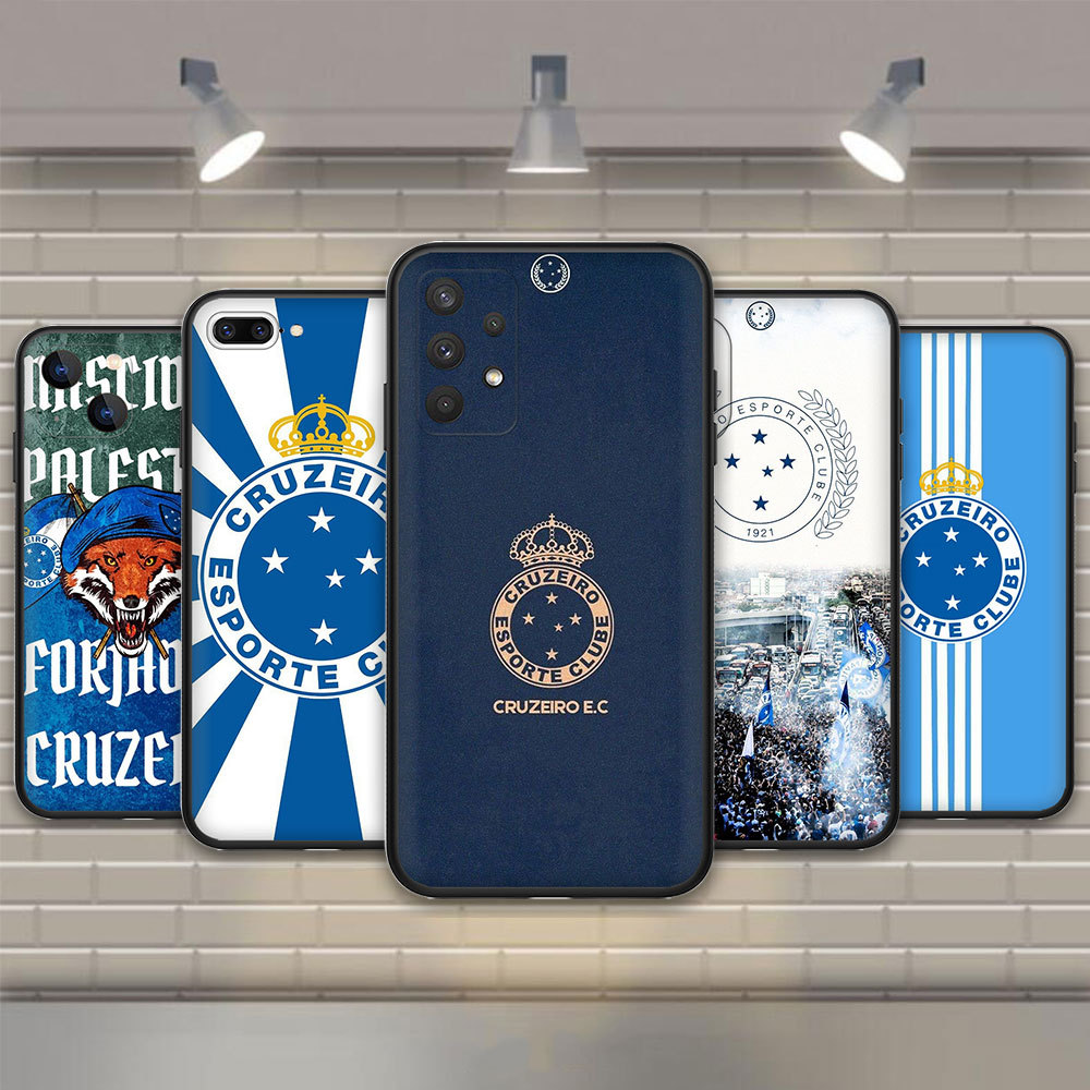 Capa Macia Para Telefone TPU 3D22 Cruzeiro Samsung Galaxy J4 J6 Plus Prime S6 Edge