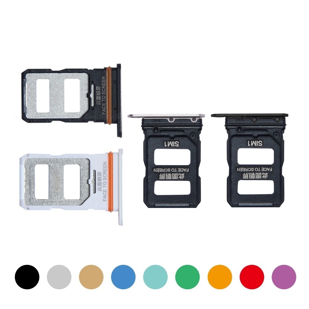 Adaptador De Leitor De Slot De Bandeja De Cartão Sim Para XiaoMi Mi 15 14T Pro Micro SD Conector Recipiente Peças De Rep
